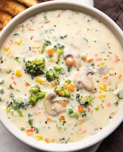 Stirmax creamy vegetable soup