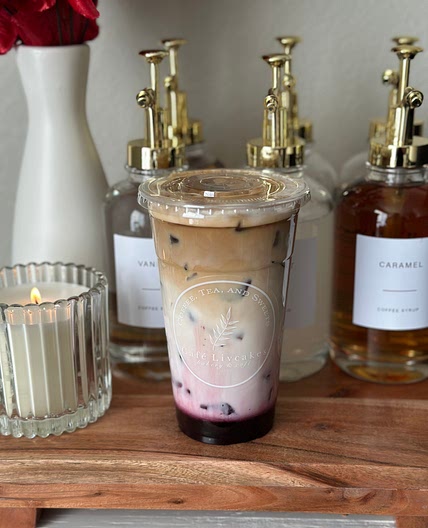 Cherry Vanilla Iced Latte