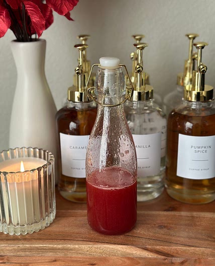 Strawberry Vanilla Syrup