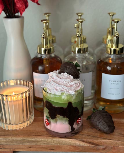 Chocolate Covered Strawberry Matcha