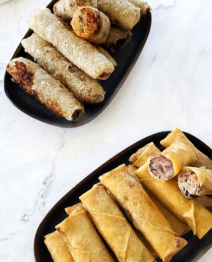 Authentic Crispy Vietnamese Fried Spring Rolls (Chả Giò) Made Two Ways