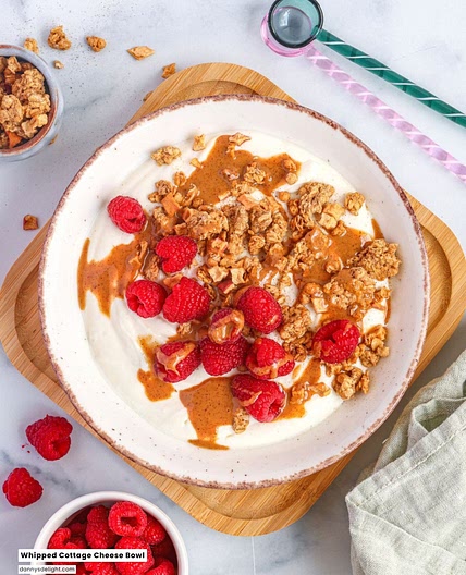 Whipped Cottage Cheese Bowl