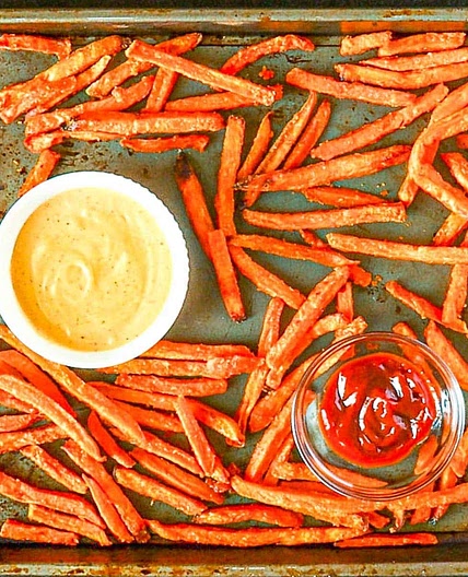 Frozen Sweet Potato Fries In an Air Fryer