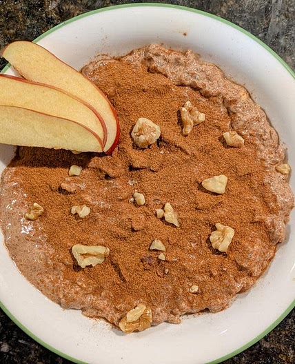 Stovetop Apple Oatmeal