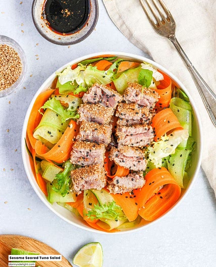 Sesame Seared Tuna Salad