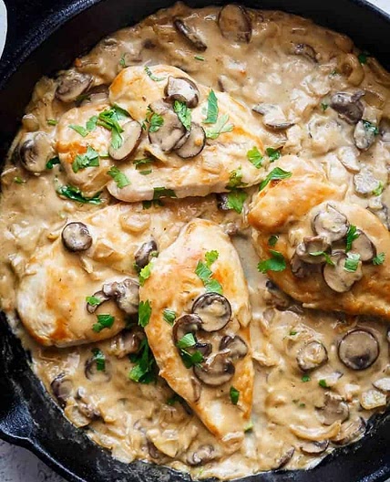 Creamy Champagne Chicken