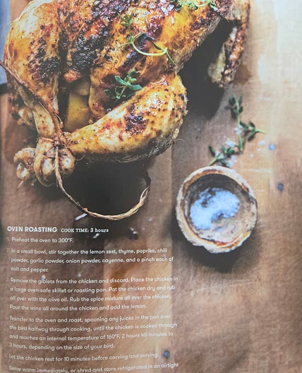 Paprika Rubbed Rotisserie Chicken