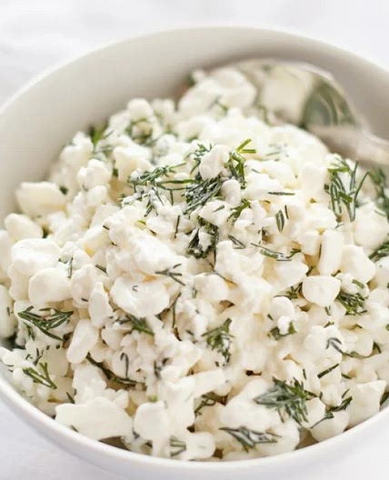 Cuillères au fromage blanc