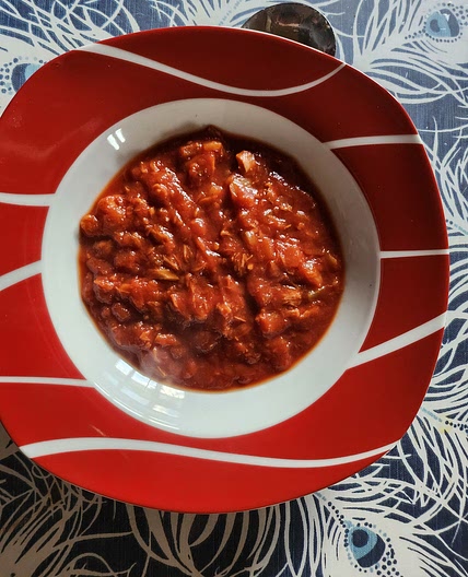 Spicy Tuna and Tomato Soup