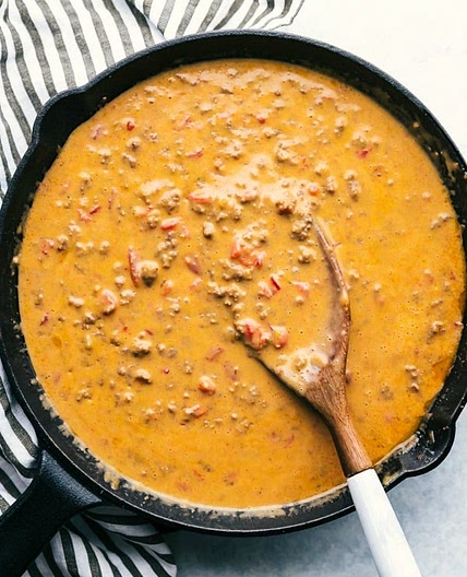 Easy Beef Queso