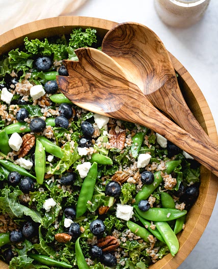 Kale Blueberry Salad