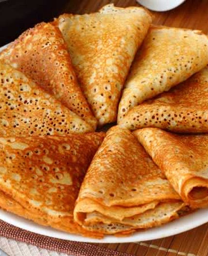 Блинчики на кефире