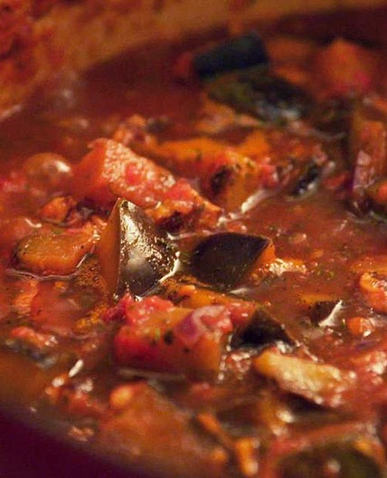 Recept: Auberginestoof