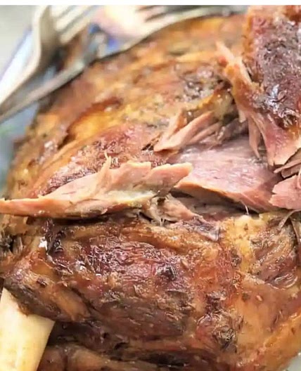 Shoulder of lamb, shredded 