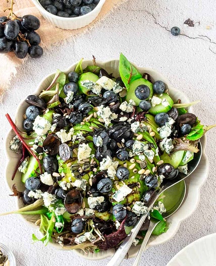 Blueberry Grape Salad