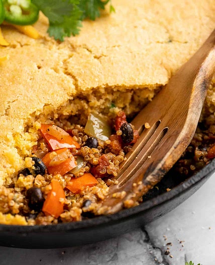 Chili Cornbread Casserole
