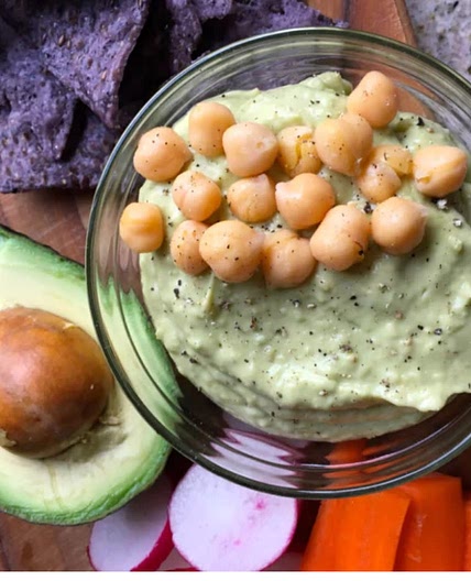 Whipped Avocado Hummus 