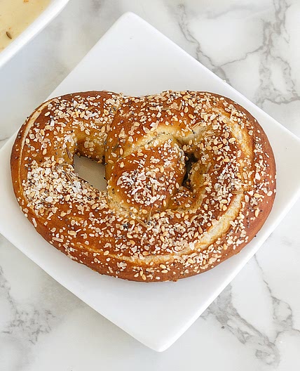 Sourdough Soft Pretzels