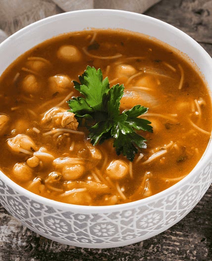 Moroccan Tomato and Lentil Soup