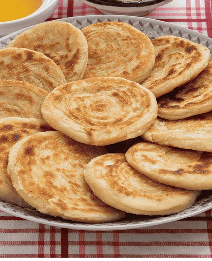 Rolled Moroccan Pancakes