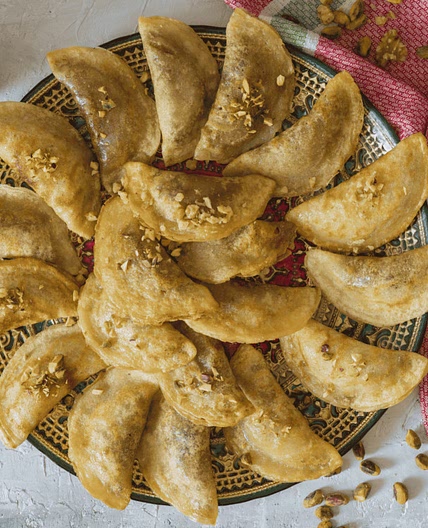 Lebanese Stuffed Pancakes