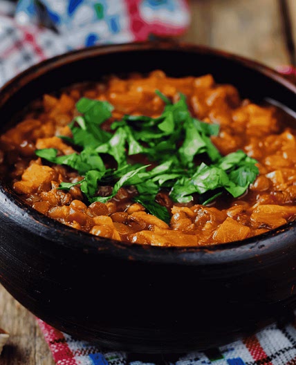 Lebanese White Bean Stew
