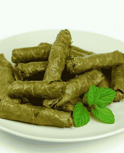 Lebanese Stuffed Grape Leaves