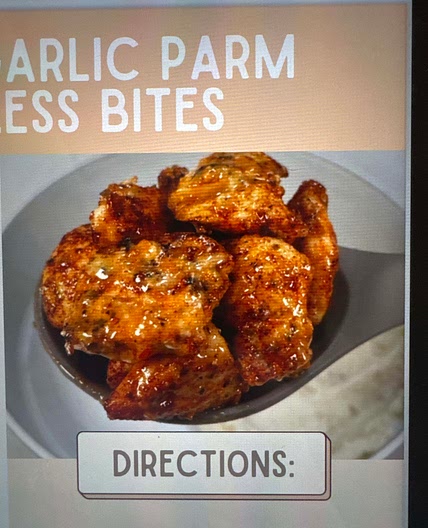 Crispy garlic parm boneless bites