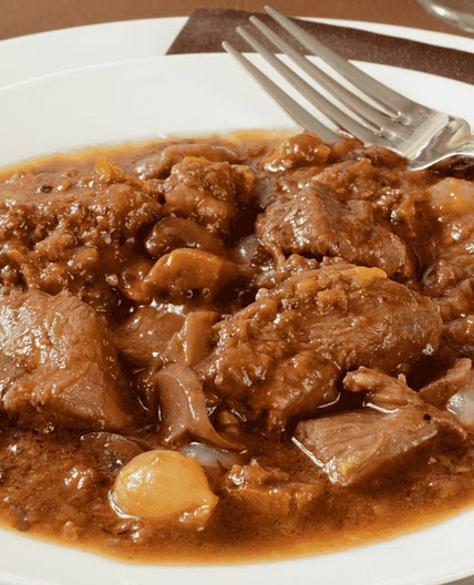 French Beef Stew in Red Wine