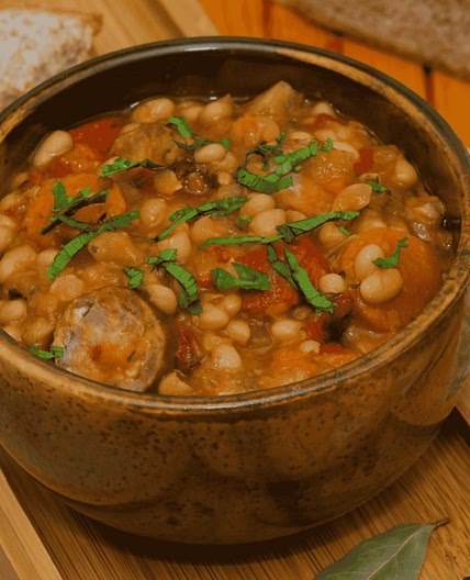 French Meat and Beans Stew