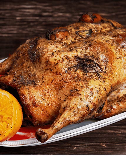 French Duck in Orange Sauce