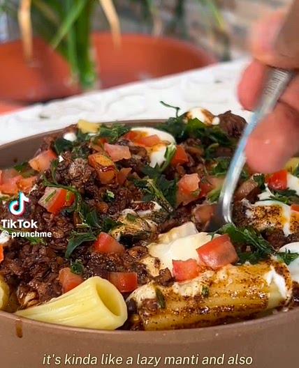Turkish Tofu Pasta