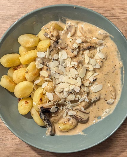 Gnocchi Pilz Pfanne