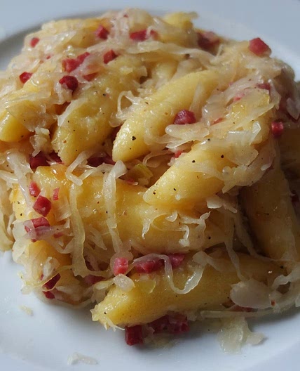 Sauerkraut-Nudeln