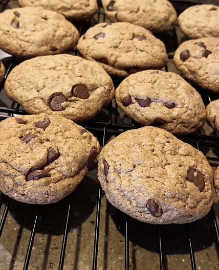 Chewy Chocolate chip cookies