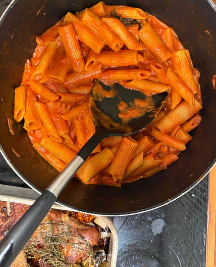 vodka gochuang pasta