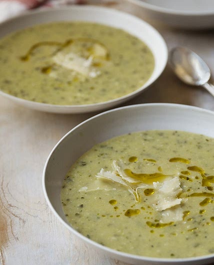 Zucchini Basil Soup