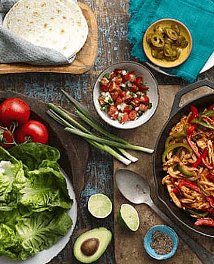 BBQ Chicken Fajitas