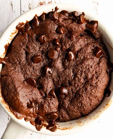 Chocolate Oat Mug Cake