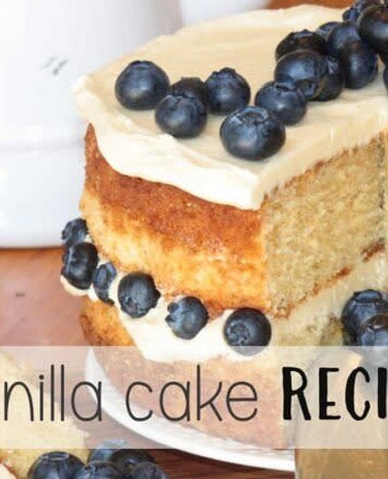 Super Moist Vanilla Cake