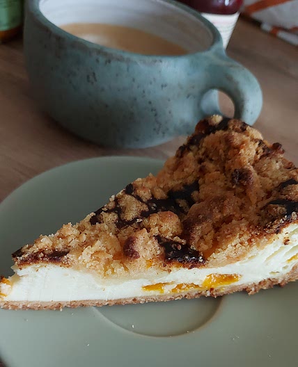 Käsekuchen mit Streuseln
