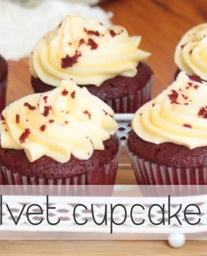 Super Moist Red Velvet Cupcake