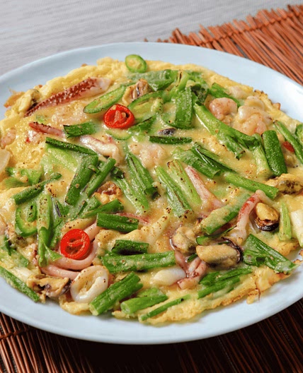 Korean Seafood Pancake