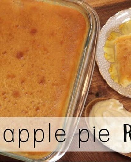 Easy Apple Pie (Moist & Soft)
