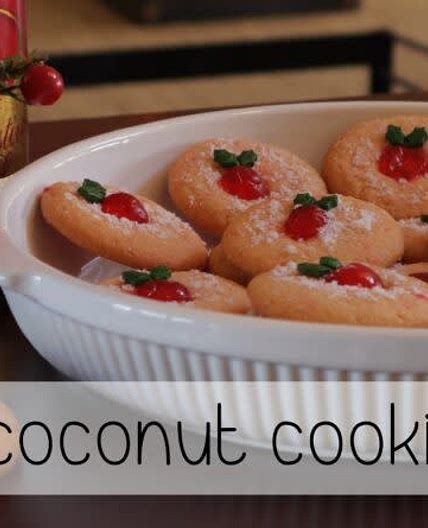 Cherry Coconut Cookies