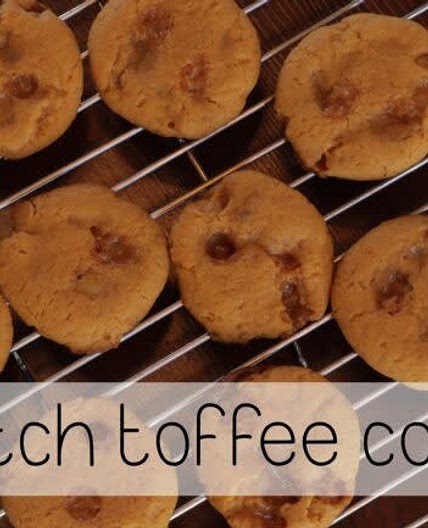 Butterscotch Toffee Cookies