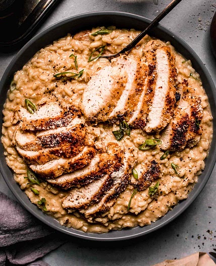 Chicken & Parma Ham Risotto