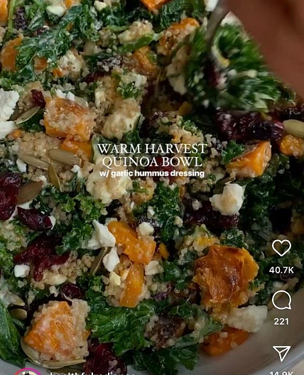 Warm Harvest Quinoa Bowl