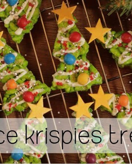 Whoville Christmas Tree Rice Krispies Treats