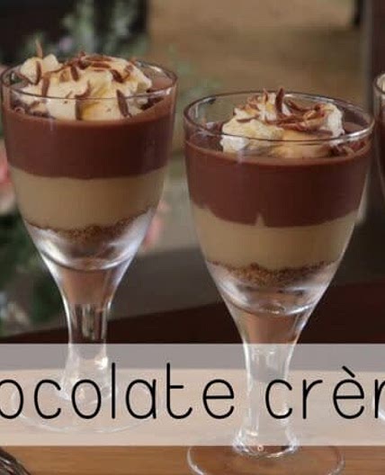 Coffee Chocolate Crème Dessert